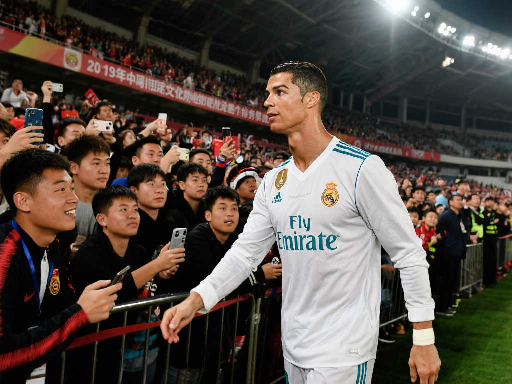C罗中国行掀热潮 门票开售2分钟即抢空